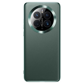 สําหรับ Huawei Mate 50 Pro การป้องกันเลนส์ลายนิ้วมือไม่ติดหรูหราสัมผัสผิวหนังเคสโทรศัพท์กันกระแทก