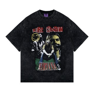 เสื้อยืด Oversize TOXIC1805 KURT COBAIN NIRVANA ของแท้