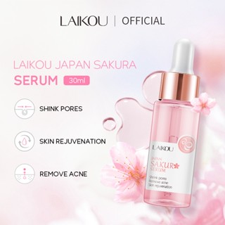 Laikou Cherry blossoms เซรั่มบํารุงผิวหน้าไวท์เทนนิ่ง 30 มล .