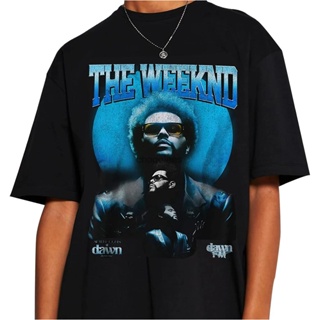 เสื้อยืด ลาย The Weeknd T The Weekend Tour Merch Dawn Fm สไตล์วินเทจ เรโทร 90S