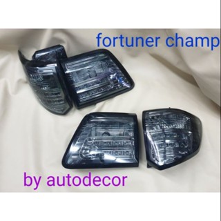 ไฟท้ายแต่ง led สีชาFortuner champ ฟอร์จูนเนอร์แชมป์ ปี 2012 2013 2014 2015