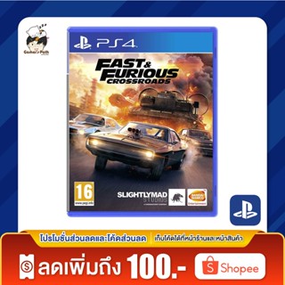 PS4: Fast &amp; Furious Crossroads ของแท้ 100% [มือ 1]