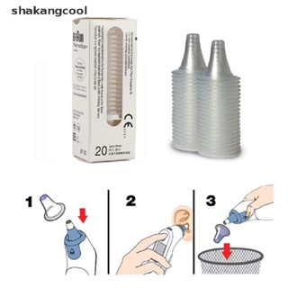 Shakangcool ฝาครอบเครื่องวัดอุณหภูมิหู สําหรับ Braun Thermoscan 20 ชิ้น SGL