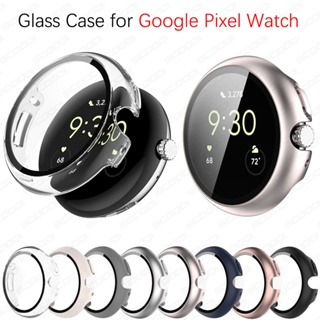 ฟิล์มกระจกนิรภัยกันรอยหน้าจอ ขอบแข็ง อุปกรณ์เสริม สําหรับ Google Pixel Watch