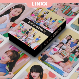 Linxx โปสการ์ดโลโม่ อัลบั้มรูปศิลปินเกาหลี IVE Lovely Vocation 55 ชิ้น
