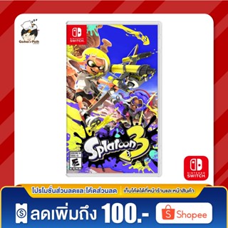 Nintendo Switch: Splatoon 3 ของแท้ 100% [มือ 1]