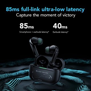 Black Shark JoyBuds Pro ANC TWS Earphones Ultra-low Latency 14.2mm ...