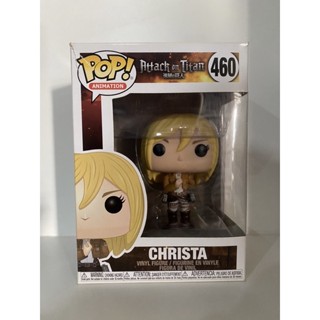 Funko Pop Christa Attack on Titan 460 Damage Box