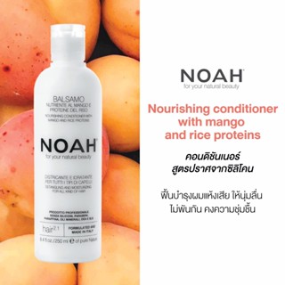 [SET BEST SELLER ] Noah shampoo with argan oil 250ml + Noah conditioner with mango 250ml + Bamboo brush with bag