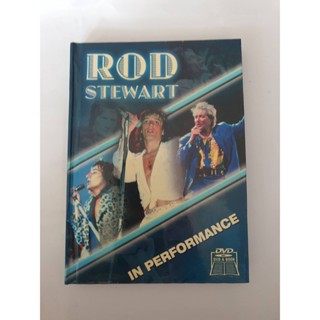 DVD Rod Stewart in performance มีหนังสือและซีดี