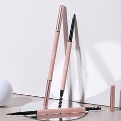 M239 ดินสอเขียนคิ้วสองหัว แบบหมุนได้ กันน้ำ กันเหงื่อ ติดทนนาน ไม่เลอะ - รูปที่ 4