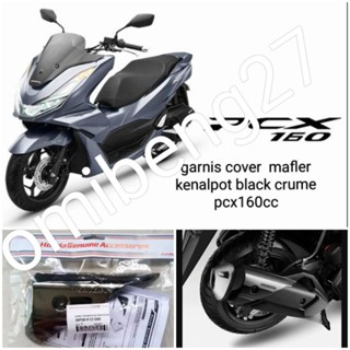 ฝาครอบท่อไอเสีย สําหรับ Honda PCX 160