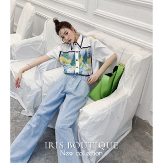 เสื้อเชิ้ต Van gogh starry sky shirt﻿ จาก Iris Boutique ไซส์ S ของใหม่ซักเก็บ