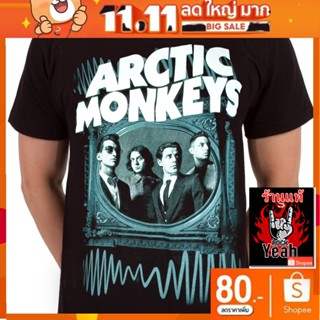 เสื้อวง Arctic Monkeys เสื้อ อาร์กติกมังกีส์ เสื้อยืดผู้ชาย Rock เสื้อวินเทจ RCM1478