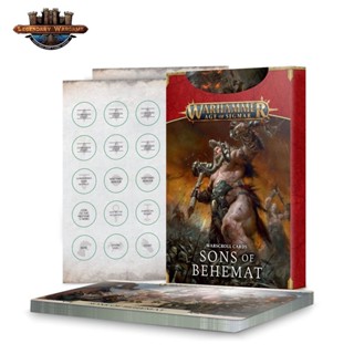 [GW-พร้อมส่ง] WARSCROLL CARDS: SONS OF BEHEMAT (ENG) การ์ดเกมประกอบการเล่น