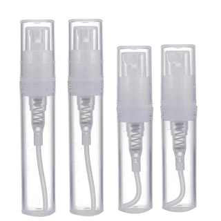 100 ชิ้นพลาสติกใสสเปรย์ขวด 2ML 3ML 5ML 8ML 10ML ขนาดเล็กบรรจุเครื่องสําอาง Atomizer น้ําหอมขวด Atomizing สเปรย์ Liquid คอนเทนเนอร์