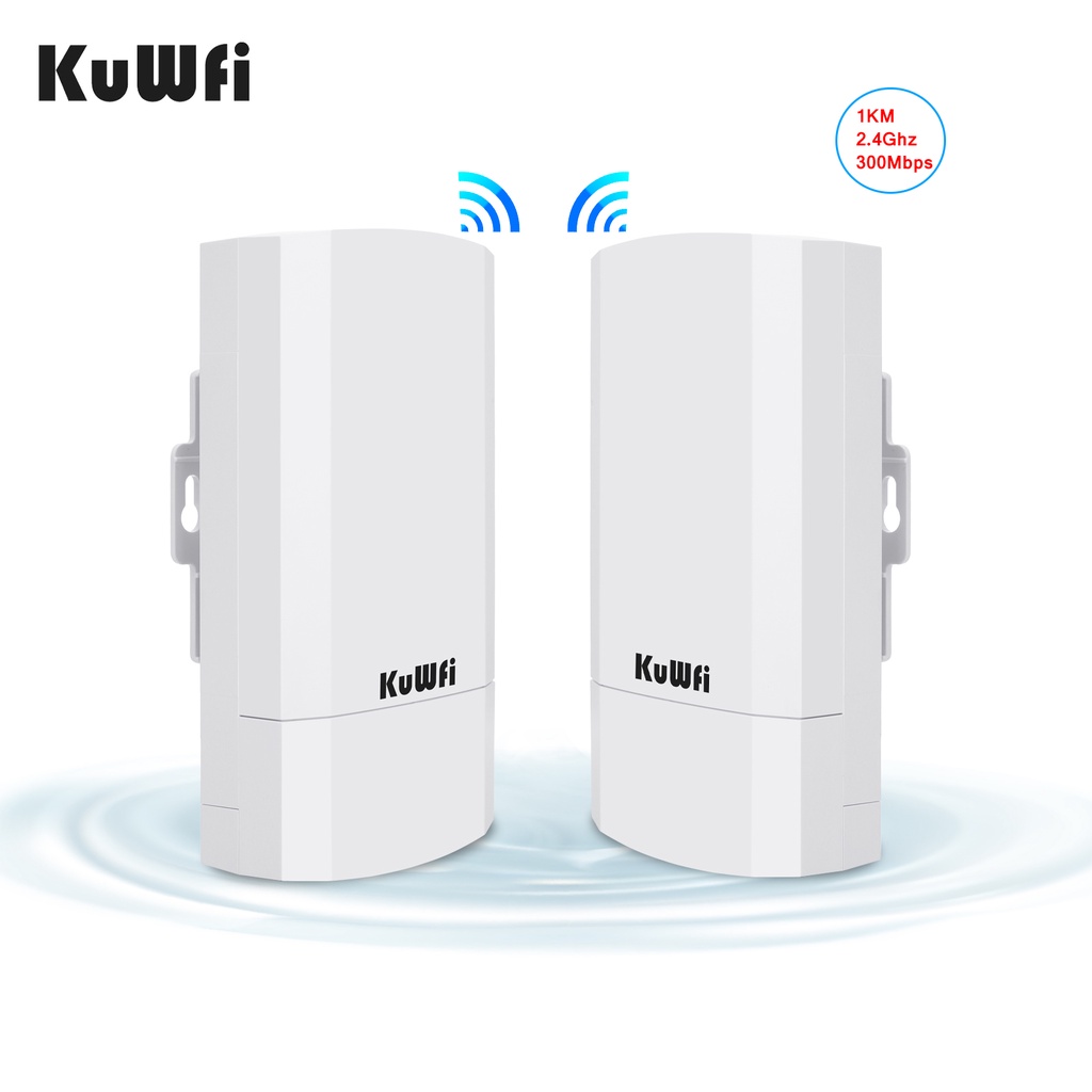 AKuWFi Gigabit Wireless Outdoor Router 5.8G Wave2 WIFI Repeater WIFI Bridge Point to Point 3-5KM Extender 14dBi Antenna  #6