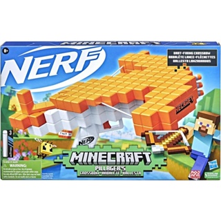 NERF Minecraft Pillagers Crossbow, Dart-Blasting Crossbow