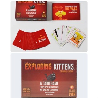 การ์ดเกมแมวระเบิด card game exploding kittens