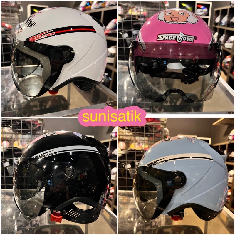 หมวกกันน็อคเด็ก Space crown Leo