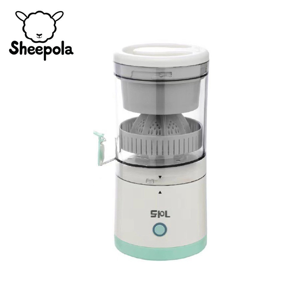 Sheepola เครื่องคั้นน้ำผลไม้แบบชาร์จ USB การแยกน้ำผลไม้มัลติฟังก์ชั่น เครื่องคั้นน้ําผลไม้ไฟฟ้า ใช้งานง่าย