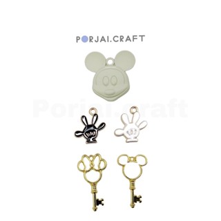 จี้มิกกี้เมาส์ Mickey head charm