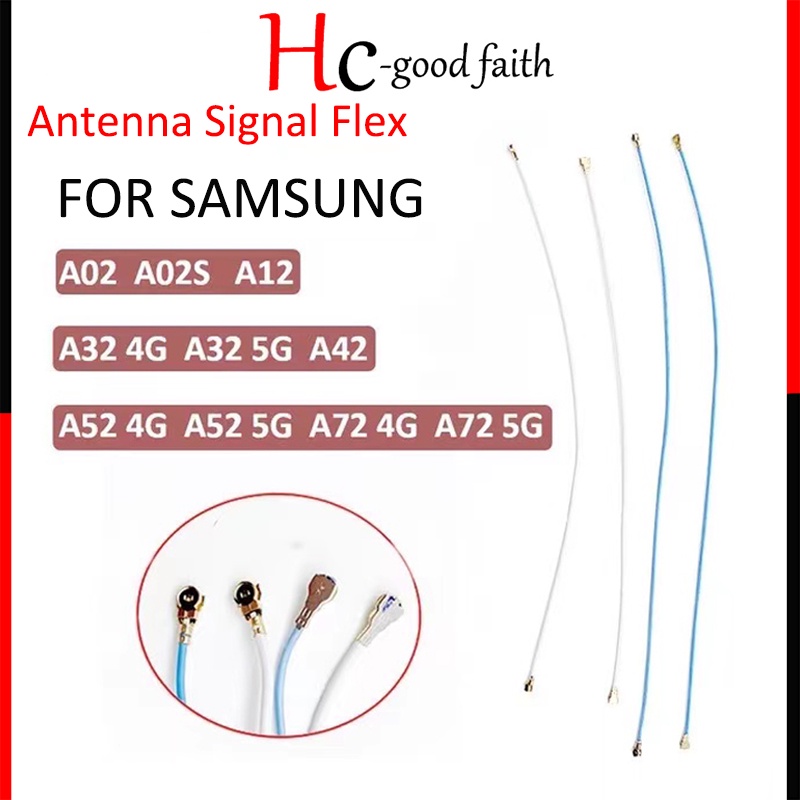 ใหม่ อะไหล่เชื่อมต่อเสาอากาศสัญญาณ Wifi คุณภาพสูง สําหรับ Samsung Galaxy A03S A02 A02S A12 A32 A42 A52 A72 4G 5G