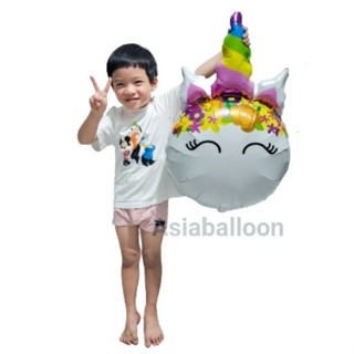 unicorn ลูกโป่ง ตกแต่ง น่ารักๆ