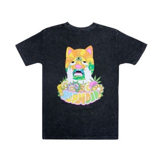 SLUM LTD - RIPNDIP F22 Pretty Sad Tee Black Mineral Wash