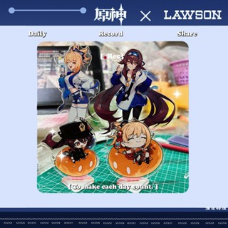 Genshin Impact Yoimiya Hu Tao Figure Stand Acrylic Toys Ornaments Kids Fans Birthday Gifts Collection