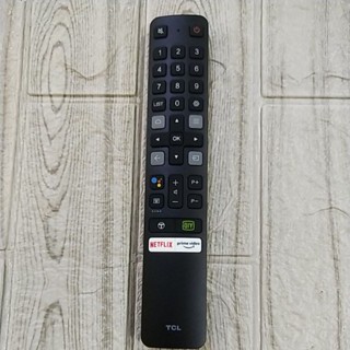 รีโมท TV TCL มีคำสั่งเสียง รุ่น DRC901V (รุ่น A3, A5, A8, A10, A20) ตามภาพใส่ถ่านใช้งานได้เลย