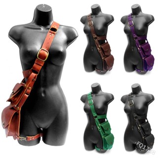 Medieval Renaissance Waist Belt waist pouch bag Costume For Women Men Viking Knight Pirate Cosplay Leather Retro pockets