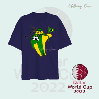 KATUN PRIA Adult Tops T-Shirt FIFA World Cup Qatar 2022 World Cup T-Shirt Brazil T-Shirt Brazil Shirt Brazil Shirt Brazi