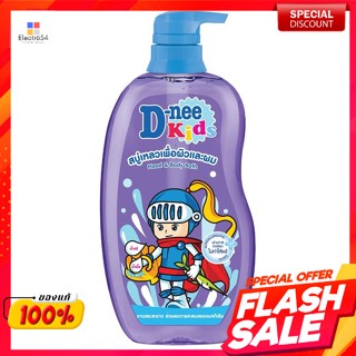 ดีนี่ คิดส์ สบู่เหลวเพื่อผิวและผม กลิ่นเวรี่เบอร์รี่ 600 มล.D-nee kids liquid soap for skin and hair Very berry flavor 6