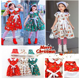 คริสต์มาสเด็ก เดรสคริสต์มาส ✨🧑‍🎄Christmas Dress👗 ชุดเด็กผู้หญิง