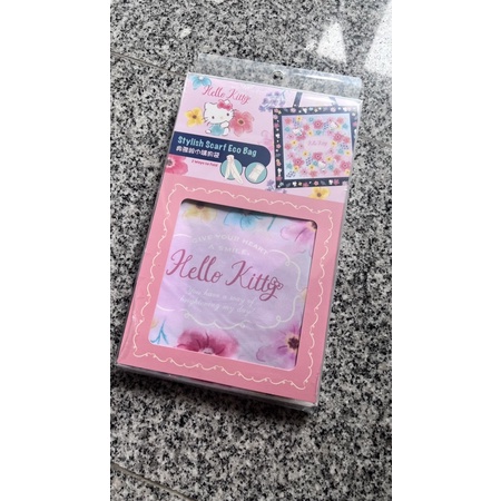 Sanrio hello kitty ผ้าพันคอ eco bag / กระเป๋าโท้ต