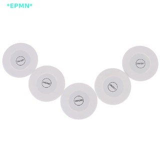 Epmn&gt; ใหม่ แผ่นสติกเกอร์ LED ขนาดมินิ สําหรับติดตกแต่งแจกันแก้วเครื่องดื่ม