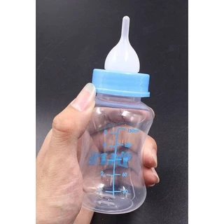 BN-051 ขวดนมสำหรับสุนัขและแมว พร้อมอุปกรณ์ทำความสะอาด ขวดนมสำหรับลูกหมาและลูกแมว ช่วยให้น้องได้รับนมอย่างสะดวกสบาย