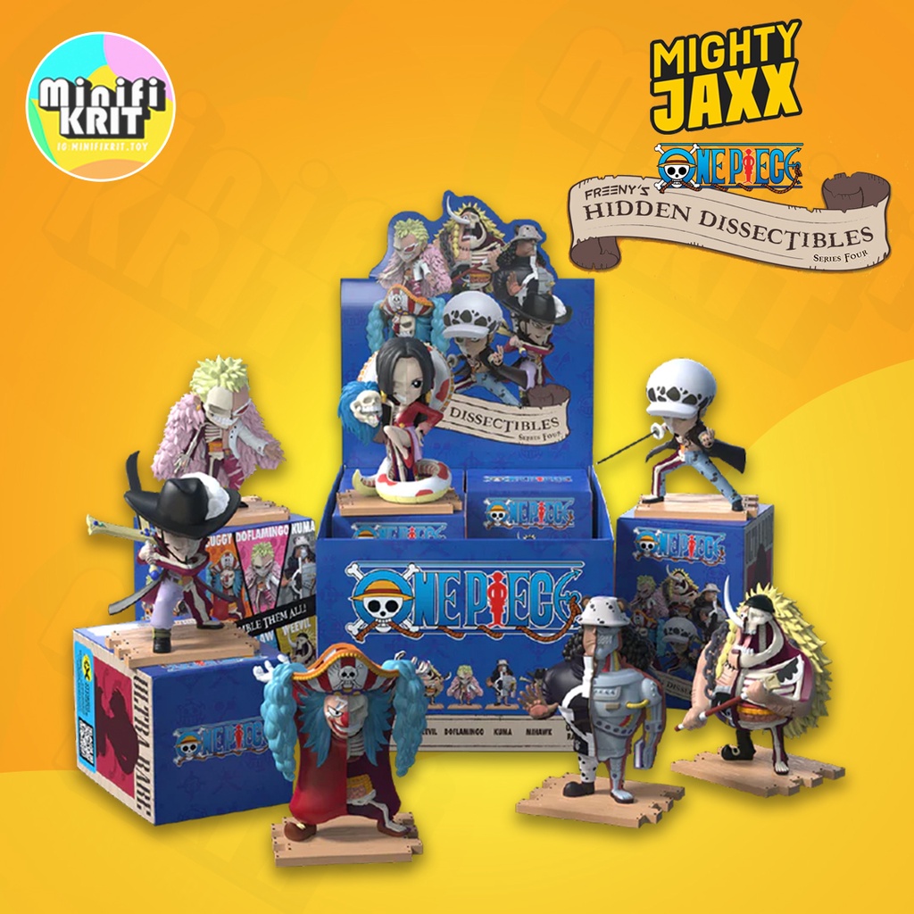 [ของแท้, พร้อมส่ง] Mighty Jaxx ONE PIECE FREENY'S HIDDEN DISSECTIBLES