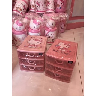 กล่องลิ้นชัก3ชั้นคิตตี้Hello kitty 3-layer drawer