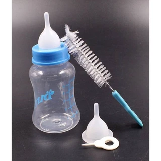 BN-051 ขวดนมสำหรับสุนัขและแมว พร้อมอุปกรณ์ทำความสะอาด ขวดนมสำหรับลูกหมาและลูกแมว ช่วยให้น้องได้รับนมอย่างสะดวกสบาย