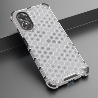 เคสกันกระแทก OPPO A17 4G Armor Case Hybrid Hard PC Soft TPU ฝาหลังใส