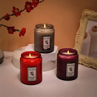 เทียน เทียนหอม เทียนหอมในห้อง เทียนหอมเกาหลี soy wax scented candle มีหลากหลายกลิ่น น้ำหนักเทียน