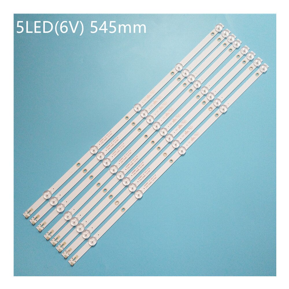 8 5 ใหม่ PCS LED backlight strip สําหรับ 55PUF6092 K550WDC1 A2 4708-K550WD-A213N01 471R1P79 4708-K55