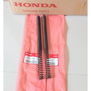 สปริงโช๊คหน้า Honda CLICK110ไอ, Click110i ปี2008 เดิมๆ แท้เบิกศูนย์ ความยาว 31.5 ซ.ม [51401-KVB-T01]ราคาต่อคู่