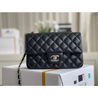 พรี​ ราคา9900 Chanel Classic Flap หนังแกะ กระเป๋าโซ่ กระเป๋าสะพาย กระเป๋าสะพายไหล่