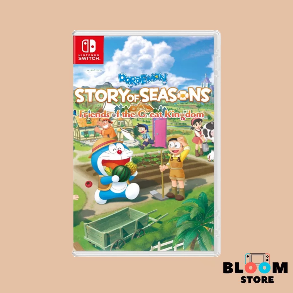 [พร้อมส่ง] Nintendo Switch : NS DORAEMON STORY OF SEASONS FRIENDS OF THE GREAT KINGDOM (ASIA) รองรับภาษาไทย