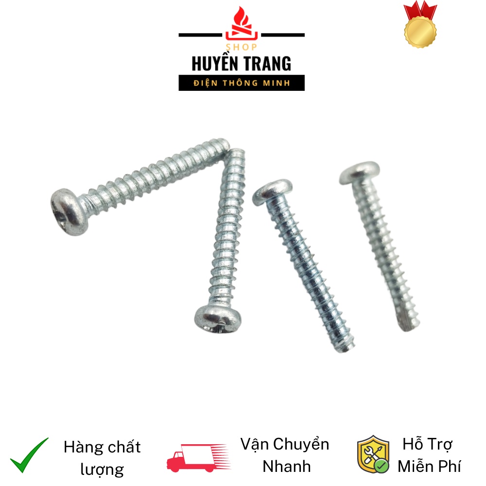 M3+20MM สกรูเกลียวฝานูน M3 สกรู 20MM ยาวใช้จับกล่องพลาสติกพร้อมแผงวงจรอิเล็กทรอนิกส์ - HuyenTrangSho