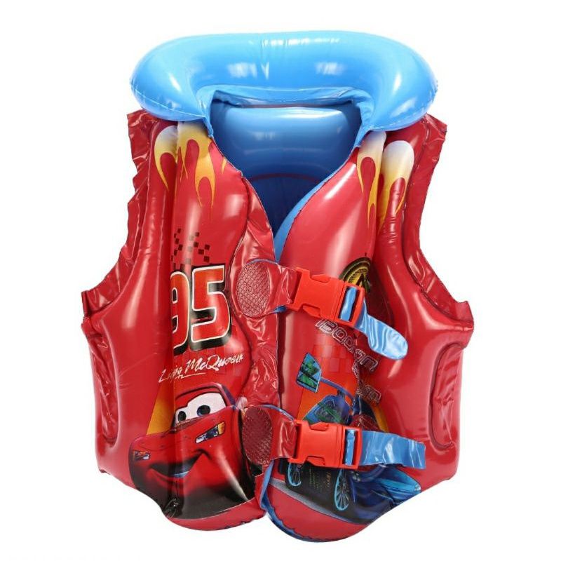 ◊┋Children Safety Jacket Swimming Suit Inflatable Kids Safety Baby Life Swimming Vest Jacket Baju Pelampung Berenang Bu #2