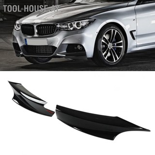 BTool House.Ay สปอยเลอร์กันชนหน้า สีดําวาว แบบเปลี่ยน สําหรับ 3 Series Gt F34 M Sport 320I 325I 2014 Xe2 X80 X912019